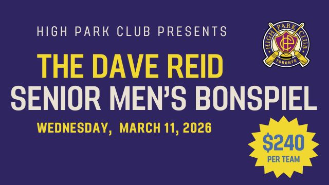 Register Your Team for the Dave Reid Senior Men’s Bonspiel